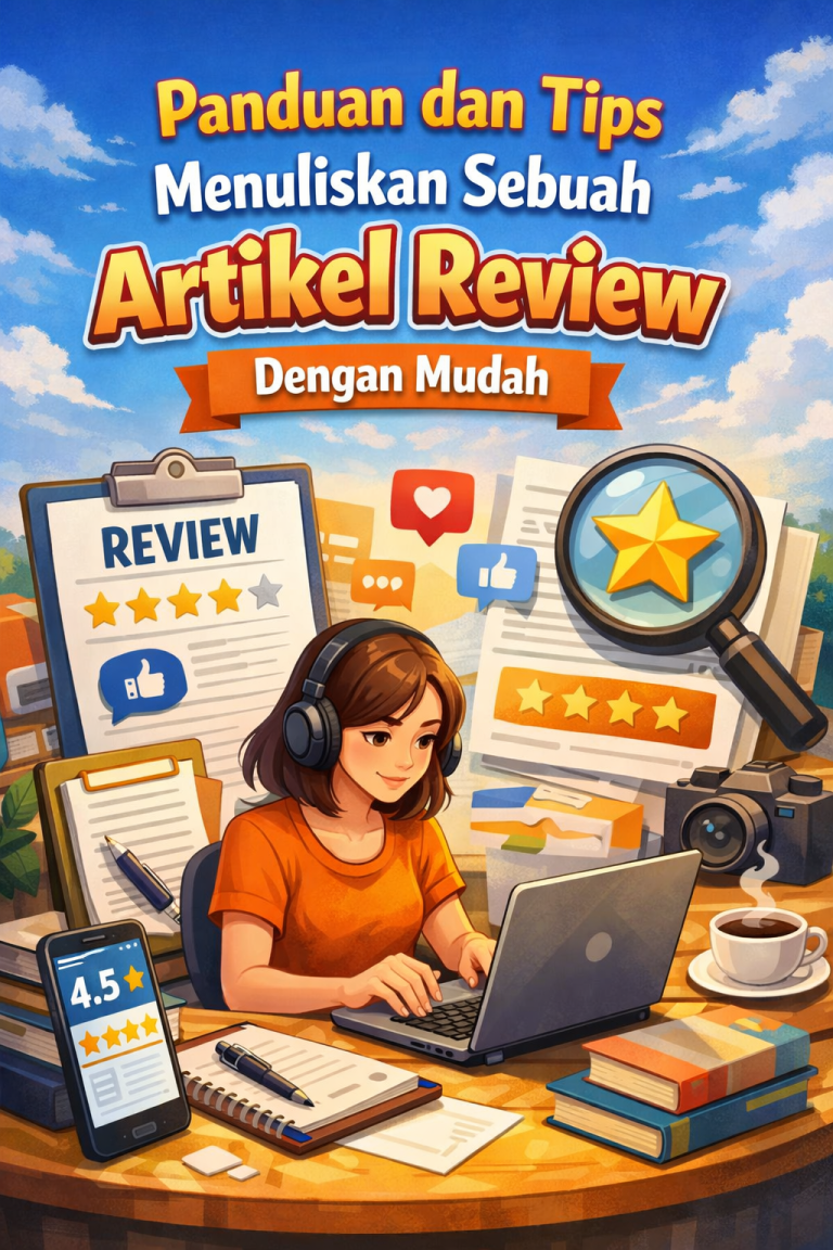 cara,tips, panduan, menulis, artikel, review, penelitian, mucah, cepat